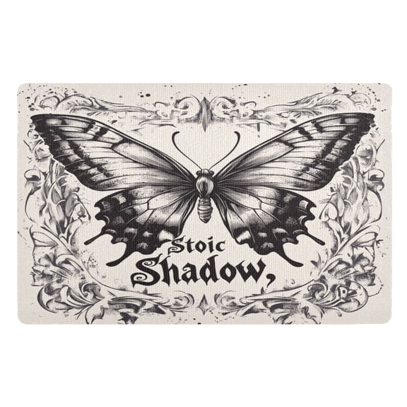 BZSMCE Floor Mats 32x20in Butterfly Pattern Creativity Doormats
