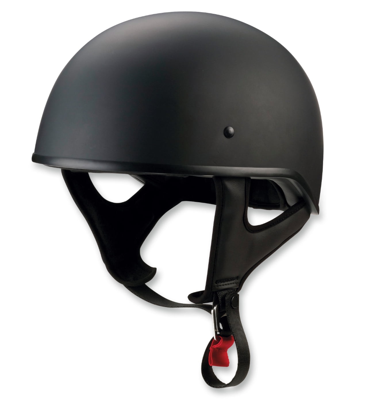 Gmax HH-65 Half Helmet Ritual Naked Matte Black Silver