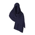 thumbnail image 2 of Capa con capucha para cosplay, accesorios de disfraz con capucha sombría, para carnavales, para mujeres y hombres, fiestas Azul, 2 of 9