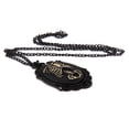 thumbnail image 4 of Collar con Colgante de Jaula Torácica Punk de Negro Retro Vintage con 22 Cadenas Negras Fernando Steampunk collar, 4 of 5