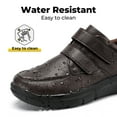 thumbnail image 5 of FitVille Extra Wide Diabetic Shoes for Men Walking Comfortable Dress Business Casual Oxford Shoes, Chocolate Brown, 5 of 7