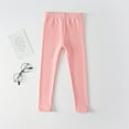 thumbnail image 3 of Girls Leggings Footless Tight Casual Active Leggings Kids Gym Workout Pant 3-12Y, 3 of 5