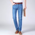 thumbnail image 1 of REDHOTYPE Jean pour Homme Coupe Ajustée Extensible Confortable Mode Pantalon en Denim, 1 of 8