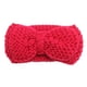 thumbnail image 2 of Diadema de ganchillo con lazo para bebé recién nacida, accesorio suave para el cabello, 2 of 8