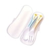 Piyo Piyo Training Tableware, Yellow/Blue