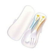 Piyo Piyo Training Tableware, Yellow/Blue