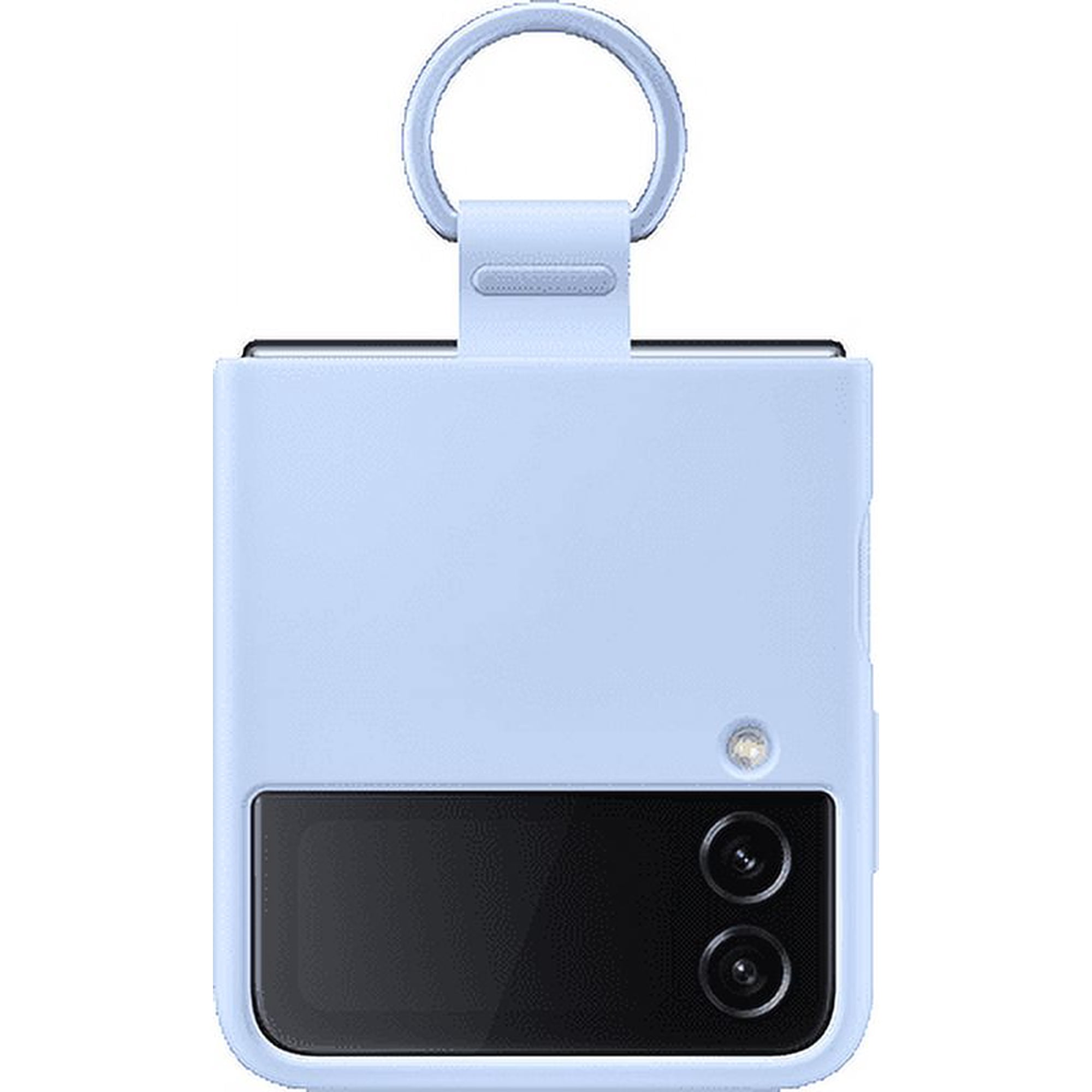 Samsung Silicone Ring Case For Samsung Galaxy Z Flip4 - Arctic Blue