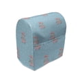 thumbnail image 1 of Hippo Stand Mixer Cover, Pattern with Hippo Girl Walking with Umbrella on a Rainy Day, Kitchen Appliance Organizer Bag Cover with Pockets, 5 Quarts, Grey Pink Sky Blue, by Ambesonne, 1 of 4