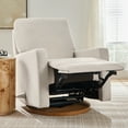 thumbnail image 4 of Better Homes & Gardens Modern Farmhouse Swivel Glider Recliner, Cream Linen, 4 of 16