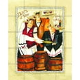 thumbnail image 1 of Tile Mural Kitchen Backsplash - Days of Wine and Roses II-JG, 1 of 1