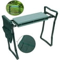 Garden Kneeler and Seat Stool Heavy Duty Garden Folding Bench with