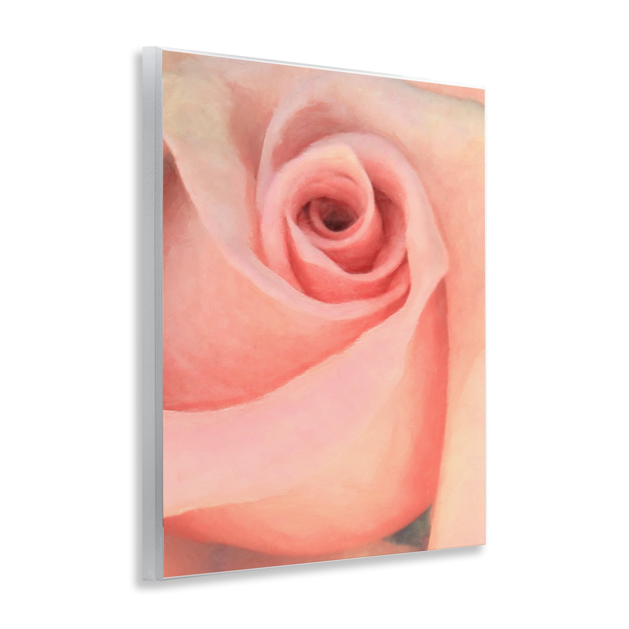 Stupell Industries Spiral Rose Anther Botanical & Floral Painting Unframed Art Print Wall Art, 11 x 14