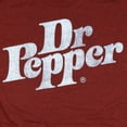thumbnail image 2 of Dr. Pepper T-Shirt Men's Distressed Logo Design Adult Graphic Print Tee, 2 of 3