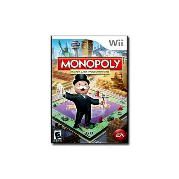 Monopoly Classic & World Edition Boards(Wii)