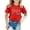 00$-Red1669, variant on Hiijoy Girls Cute Bow Print Short Sleeve T Shirt Summer Casual Crewneck Tshirt, Sizes 1-13
