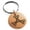 Rose, variant on Stainless Steel Celtic Triquetra Interlaced Knot Engraved Small Medallion Circle Charm Keychain Keyring