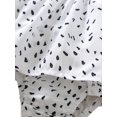 thumbnail image 6 of Qiylii Baby Romper, Speckle Long Sleeve Round Neck Triangle Crotch Pants Skirt, 6 of 9
