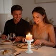 thumbnail image 4 of SIfdSeng Elegant Glass Candle Holder Centerpiece for Home Desk and Wedding, 4 of 4