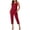 A222 Wine, variant on Xdegoge 2 Piece Lounge Sets for Women Casual Summer Outfits Sleeveless Square Neck Tank Top and High Waisted Cropped Pants Set with Pockets Everyday Tracksuit