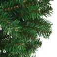 thumbnail image 3 of vidaXL Upside-down Artificial Pre-lit Christmas Tree with Ball Set 240 cm, 3 of 5