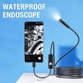 thumbnail image 3 of Endoscopio, 2m Cable Flexible de 7 mm de diámetro diámetro Inspección de la Cámae de Inspección Connchufe y reproduce 2mp para una una estructura interna mecánica, 3 of 7