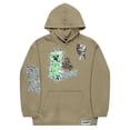 thumbnail image 5 of Minecraft Boys Pullover Hoodie, Creeper Graphic Fleece Sweatshirt, Olive Green, Sizes SXL, 5 of 8