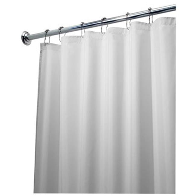 Mold Mildew Resistant Fabric Shower, Wash Shower Curtain And Liner Together