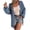 Blue, variant on IROINNID Women's Cardigan Open Front Jacket Solid Color Long Sleeve Loose Casual Lantern Sleeve Knit Cardigan Sweater Coat Outerwear, Blue