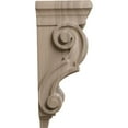 thumbnail image 3 of Ekena Millwork 3 1/2"W x 3"D x 7"H Small Traditional Corbel, Walnut, 3 of 4
