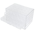 thumbnail image 4 of 5-Layer Transparent Jewelry Box With 120 Compartments, Handle Design, Dustproof And Waterproof, Plastic Material For Convenient Jewelry Storage, 4 of 8