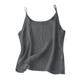 thumbnail image 2 of Linen Tank Tops for Women Summer Lightweight Spaghetti Strap Scoop Neck Loose Camisole Tops Beach Vacation Outfits, 2 of 6