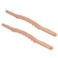 thumbnail image 3 of Wooden Scraping Stick, Multifunction Durable Wood 2Pcs Wood Guasha Tool  For Insomnia, 3 of 8