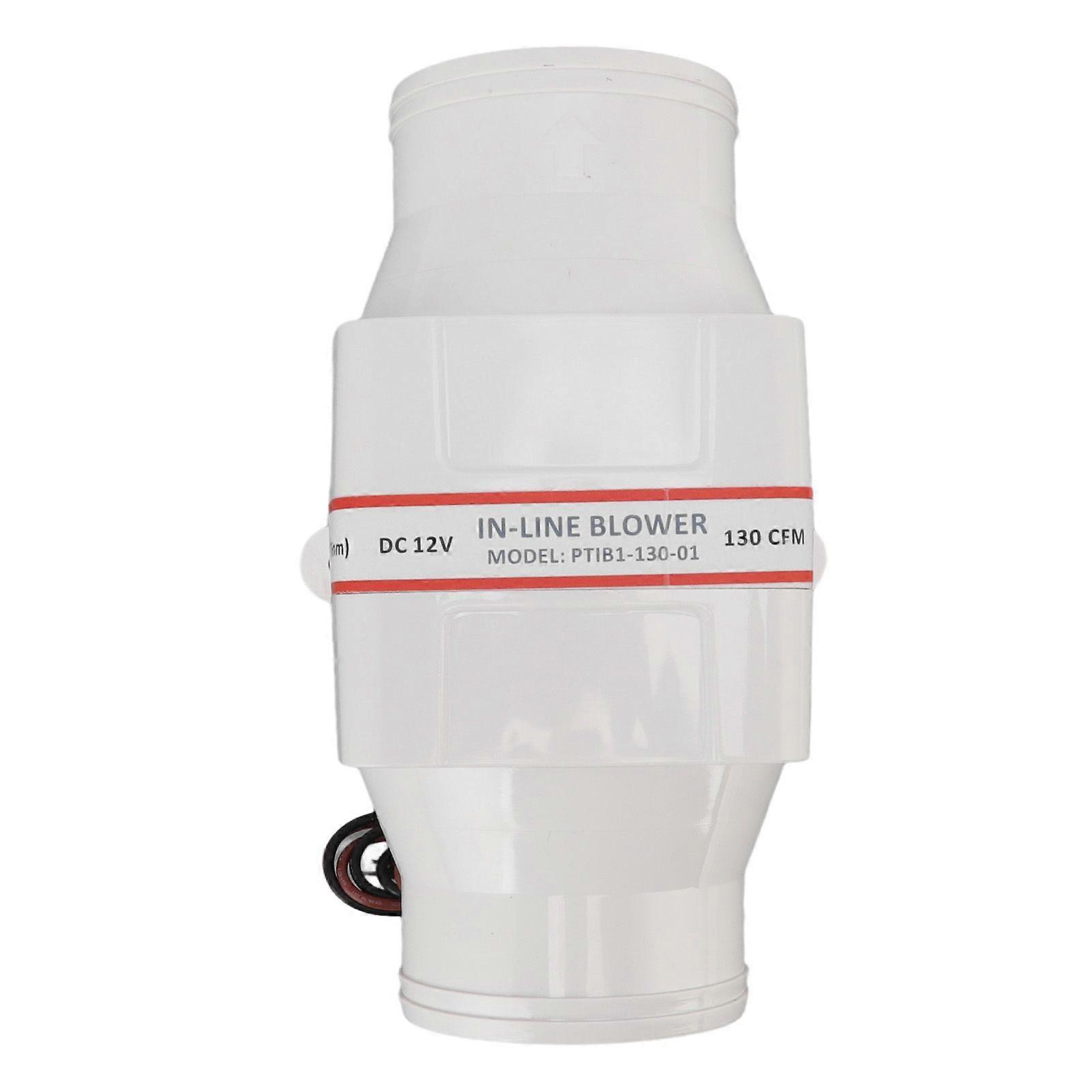 12v Electric In Line Blower ABS Shell Marine Boat in Line Bilge Air ...