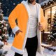 thumbnail image 4 of Ceisia Women's Christmas Solid Color Hooded Cardigan Long Sleeve Gift Wool Collar Sweatshirt Coat with Pockets, 4 of 8