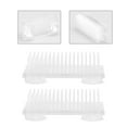 thumbnail image 3 of 2pcs Plastic Flower Arrangers Clear Flower Frogs Flower Holder Floral Arrangement Pin Holder, 3 of 7