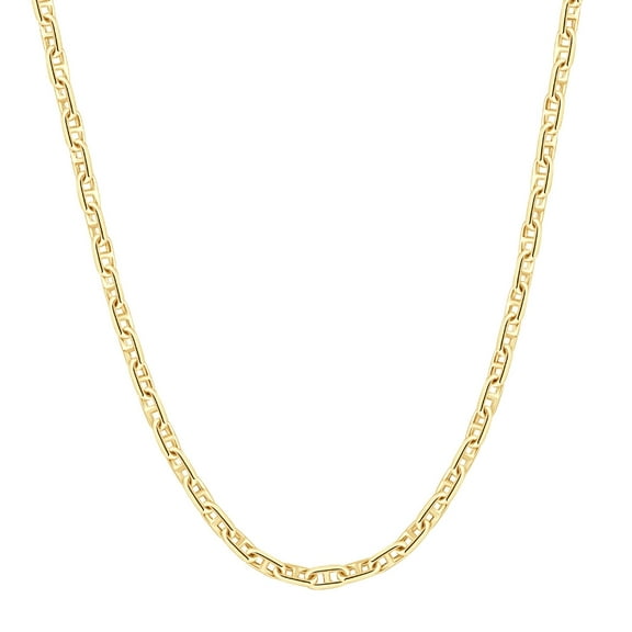 Pompeii 14k Yellow Gold Marine Women's 24" Chain Necklace 22 Grams 5.5mm Thick (,)
