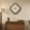 thumbnail image 2 of 12 Inch Large Modern Wall Clock, Ultra-Silent Non-Ticking, Battery Operated for Home, Office, and Kitchen Decor, 2 of 5