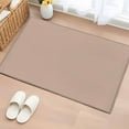 thumbnail image 2 of Warm Beige Large Area Rugs for Bedroom Living Room, Soft Non Slip Carpet Bedside Rug, Solid Color Farmhouse Beige Rectangular Floor Cover Kitchen Accent Rug 2'x3' for Dining Room/Office, 2 of 9