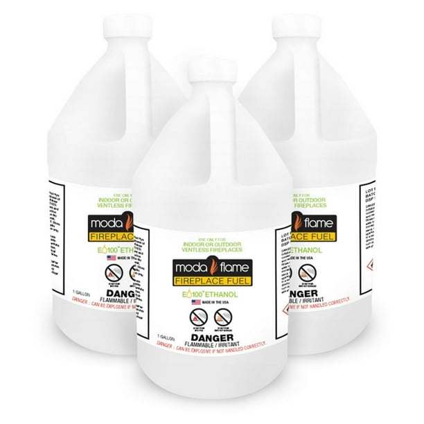Moda Flame Ventless Bio Ethanol Fireplace Fuel
