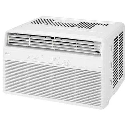 LG 8000 Btu 115 V 350 sq ft Window-Mount Air Conditioners, White