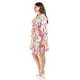 thumbnail image 2 of Vestido con olán Roman Fashion Tallas Extras 4284 Blanco flor 38, 2 of 6