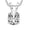 Platinum, variant on IGI Certified LAB-GROWN Cushion Cut Diamond Pendant Necklace 4 Prong Premium Collection (F-G Color, VS1-VS2 Clarity) Platinum 16" Gold Chain 4 Carat
