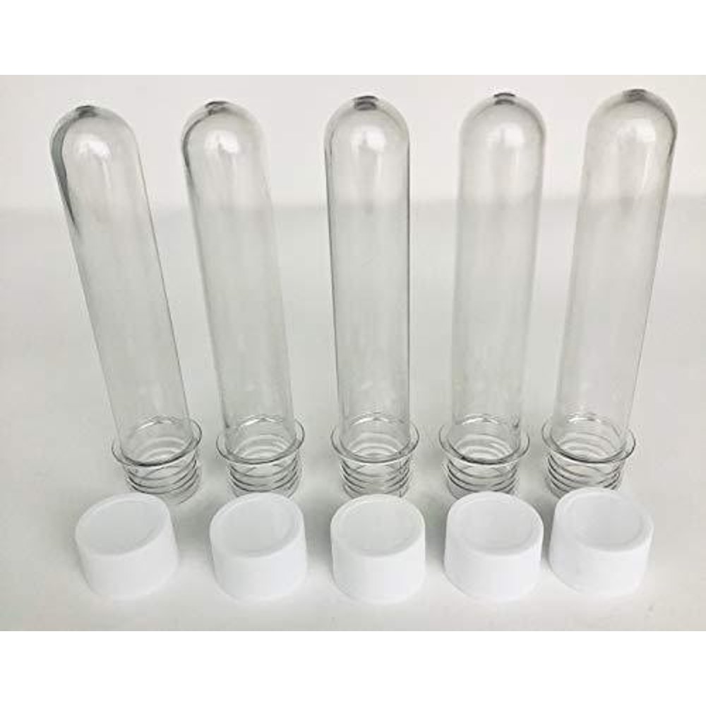 OGP Rugged Geocache Waterproof Storage Tubes Clear/Plastic, 5Pack