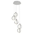 thumbnail image 1 of Artika Soho Luminaire Suspendu Moderne à 5 Lumières, Chrome, 1 of 5