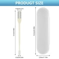thumbnail image 2 of 2-in-1 Nasal Hair Cutter, Upgraded 360° Rotating Nostril Hair Removal Tool, Double Sided Nose Hair Blade, Nose Hair Trimmer with Ear Picker for Women Men Travel Essentials, 2 of 8