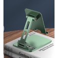 thumbnail image 5 of soporte Tlphone - Vert Bureau Soporte Smartphone Rglable Et Pliable, Porte Telefono En Aluminio Compatible Avec Iphone 14 13 Pro Max Mini 12 11, 5 of 5