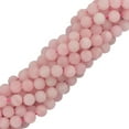 thumbnail image 3 of GUOOL 6mm Cabochon Matte Synthetic Rose Loose Gemstone Beads Strand 15\'\', 3 of 3