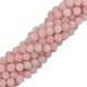 thumbnail image 3 of 6 mm Cabochon mate rosa piedras sueltas hebras de 15 '', 3 of 3