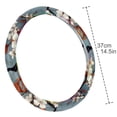 thumbnail image 4 of Tree 14.5 Inch Printing PVC Leather Auto Accessories Steering Wheel Cover Car Wheel Covers Steering Wheel Cover, 4 of 6