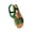 Green women sandals, variant on Women Rhinestone Open Toe High Heel Roman Summer Platform Sandals Low Wedge Sandals Cute Ankle Strap Walking Sandal Green,40
